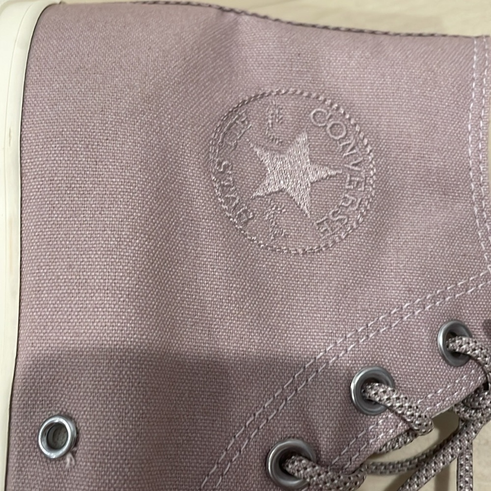 Converse CTAS Hi Lift Lucid Lilac Canvas Platform Sneakers  NWT - Picture 8 of 11